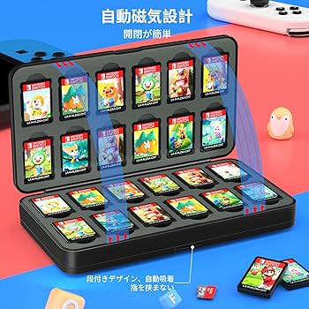 Amazon.co.jp: switch ソフトケース カードケース 48枚ゲーム